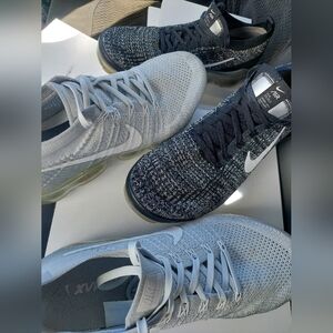 2 Pairs Nike Men's VAPOR Max Sneakers Sz 11 Lile NEW BLK/GRAY 2017